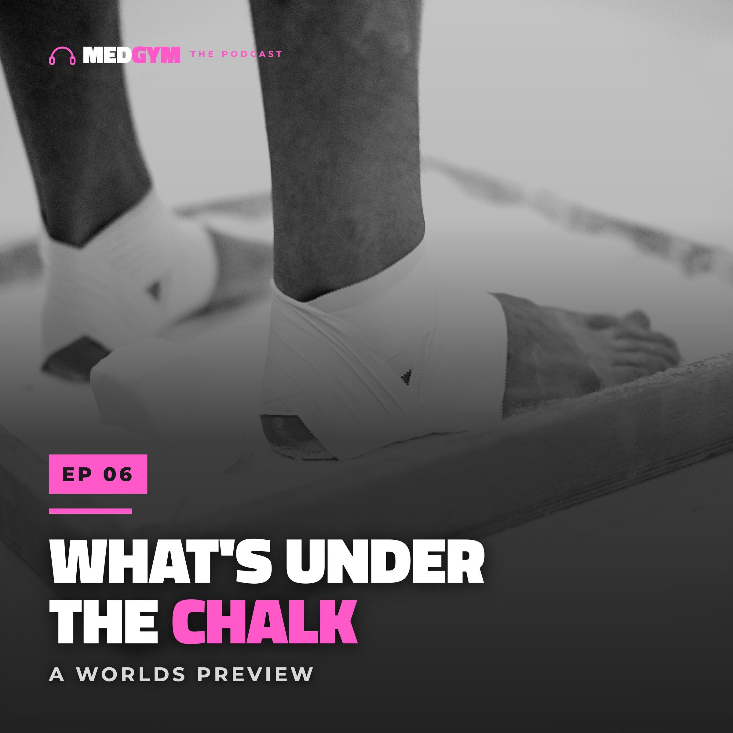 What's Under the Chalk, The MedGym Podcast cover art.